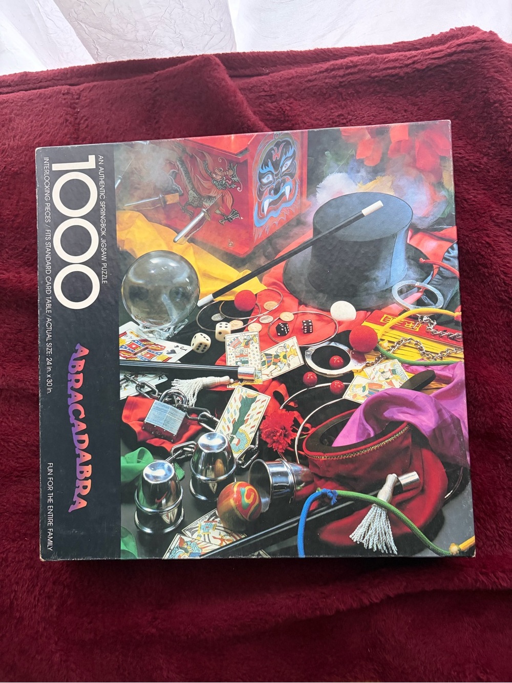 Abracadabra 1000-Piece Puzzle - Colorful Magic Scene